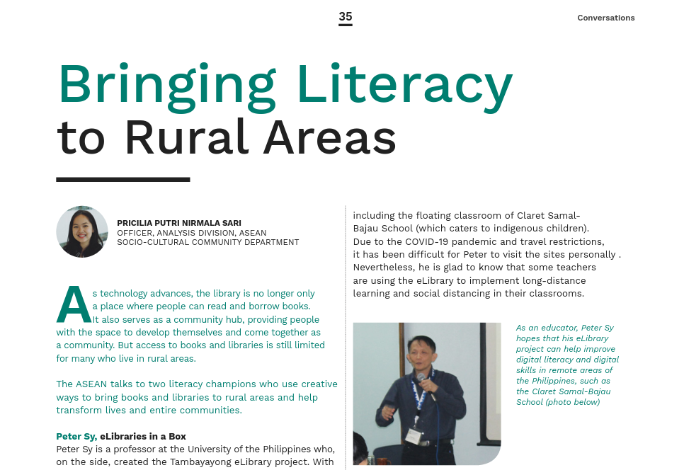 Bringing Literacy to Rural Areas